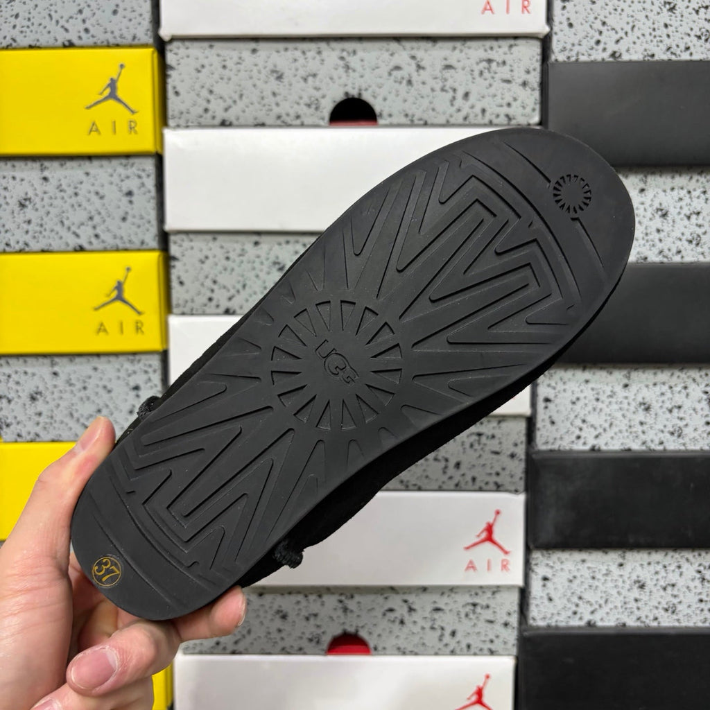 UGG Venture Daze Mule – Women’s Suede Backless Clog with Shearling Lining in Black