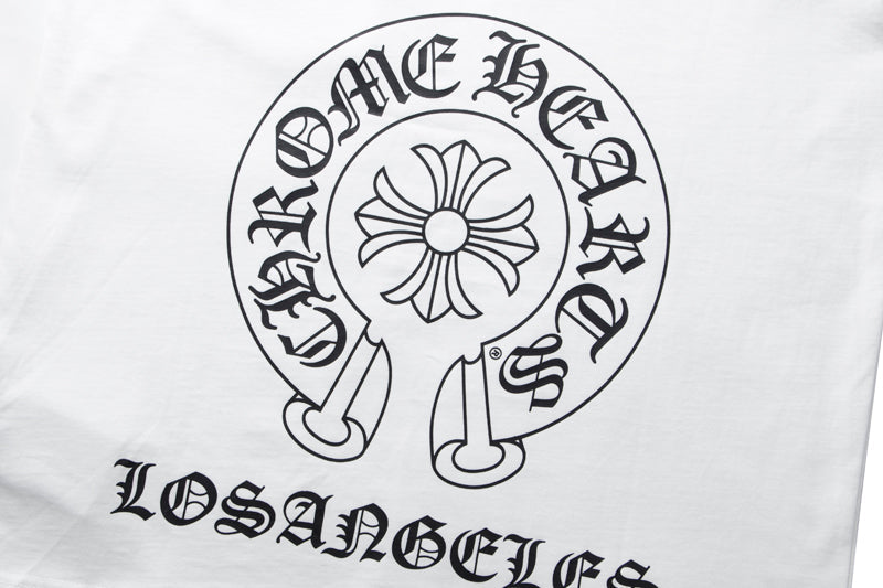 Chrome Hearts Los Angeles Exclusive Horseshoe Short Sleeve Tee 6003