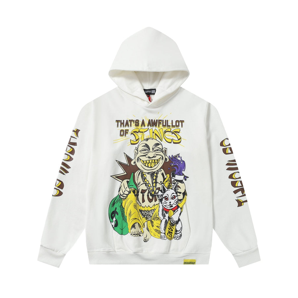 THAT'S A AWFUL LOT OF COUGH SYRUP Stings Character Graphic Hoodie