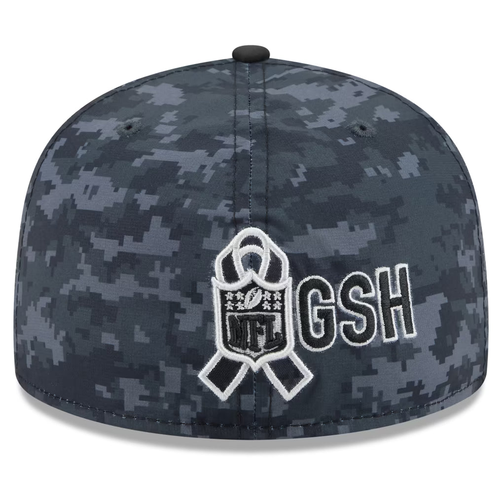 New Era 5950 Chicago Bears NFL 2026 Salute To Service Fitted Hat
