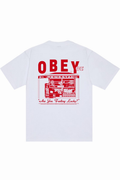 OBEY NEWSTAND T-SHIRT White