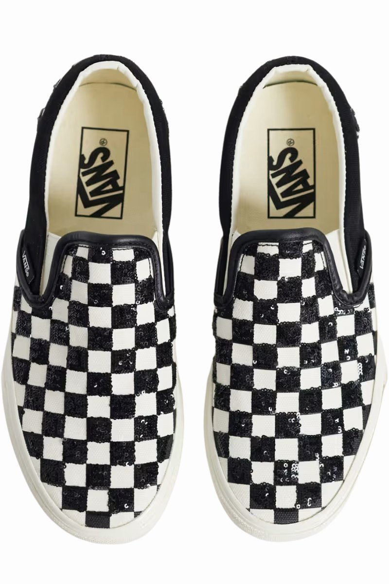 VANS SLIP-ON Black / White
