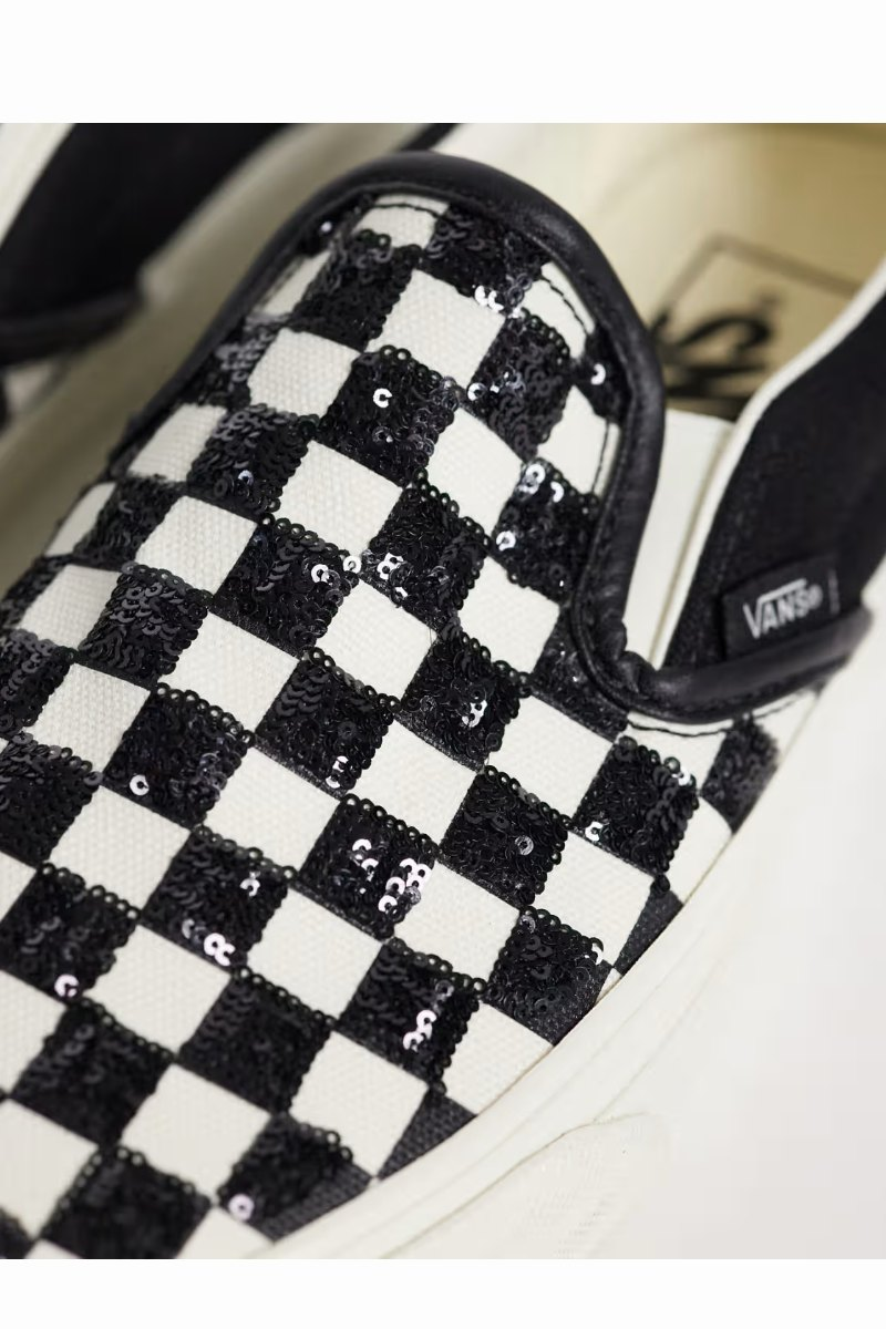 VANS SLIP-ON Black / White