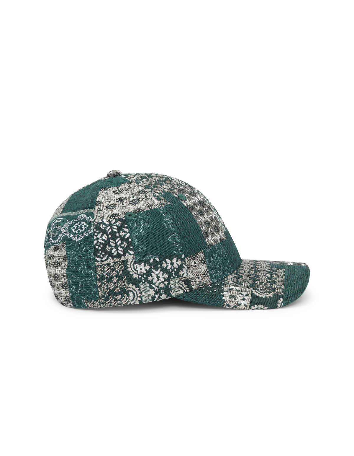 Les Deux Patchwork Jacquard Baseball Cap