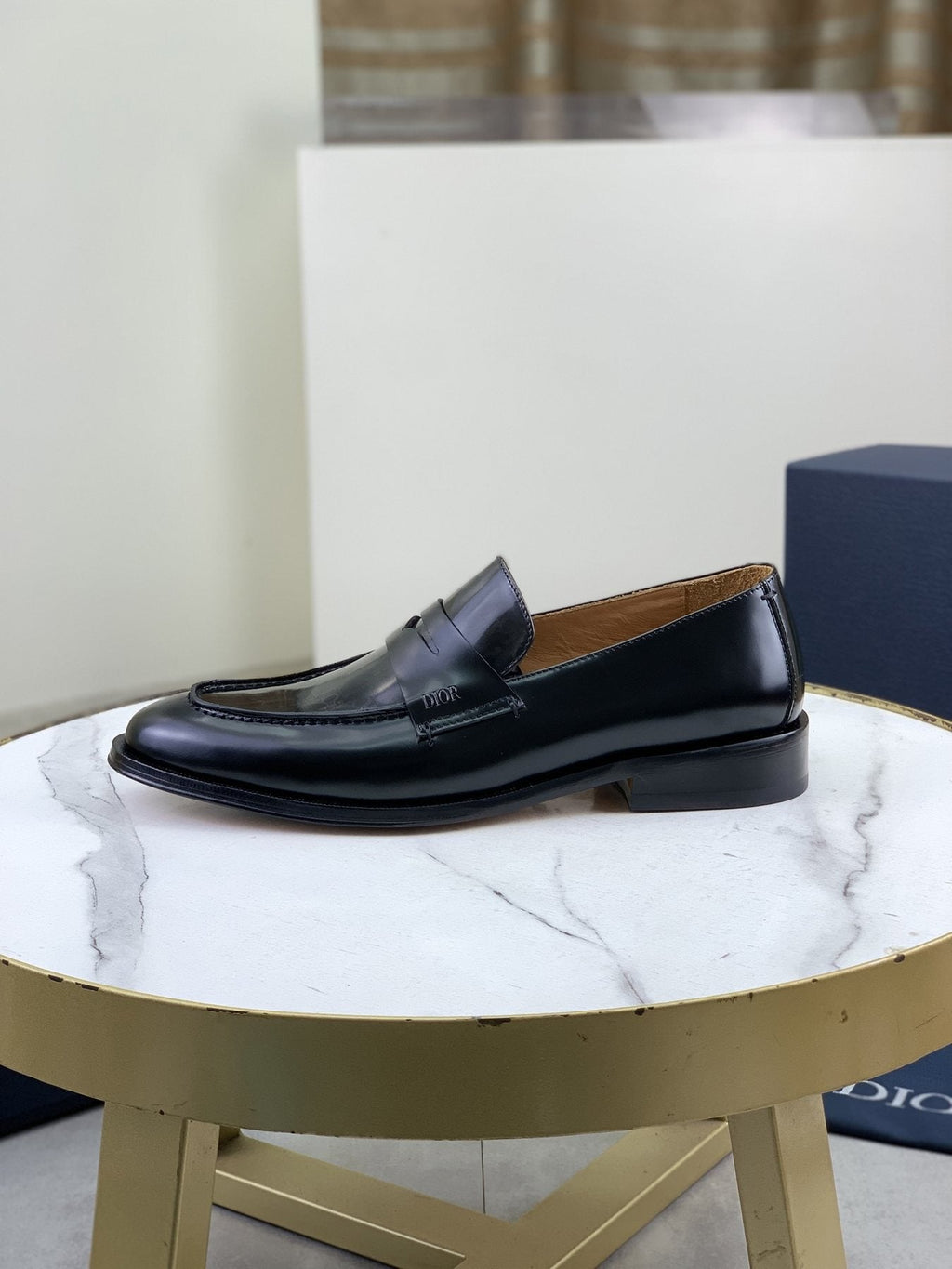 Dior Men's Black Tassel Loafers
