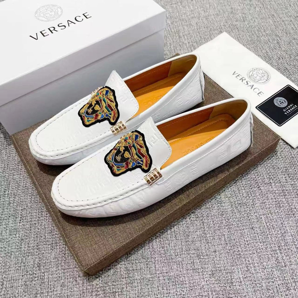 Versace Crest Loafers