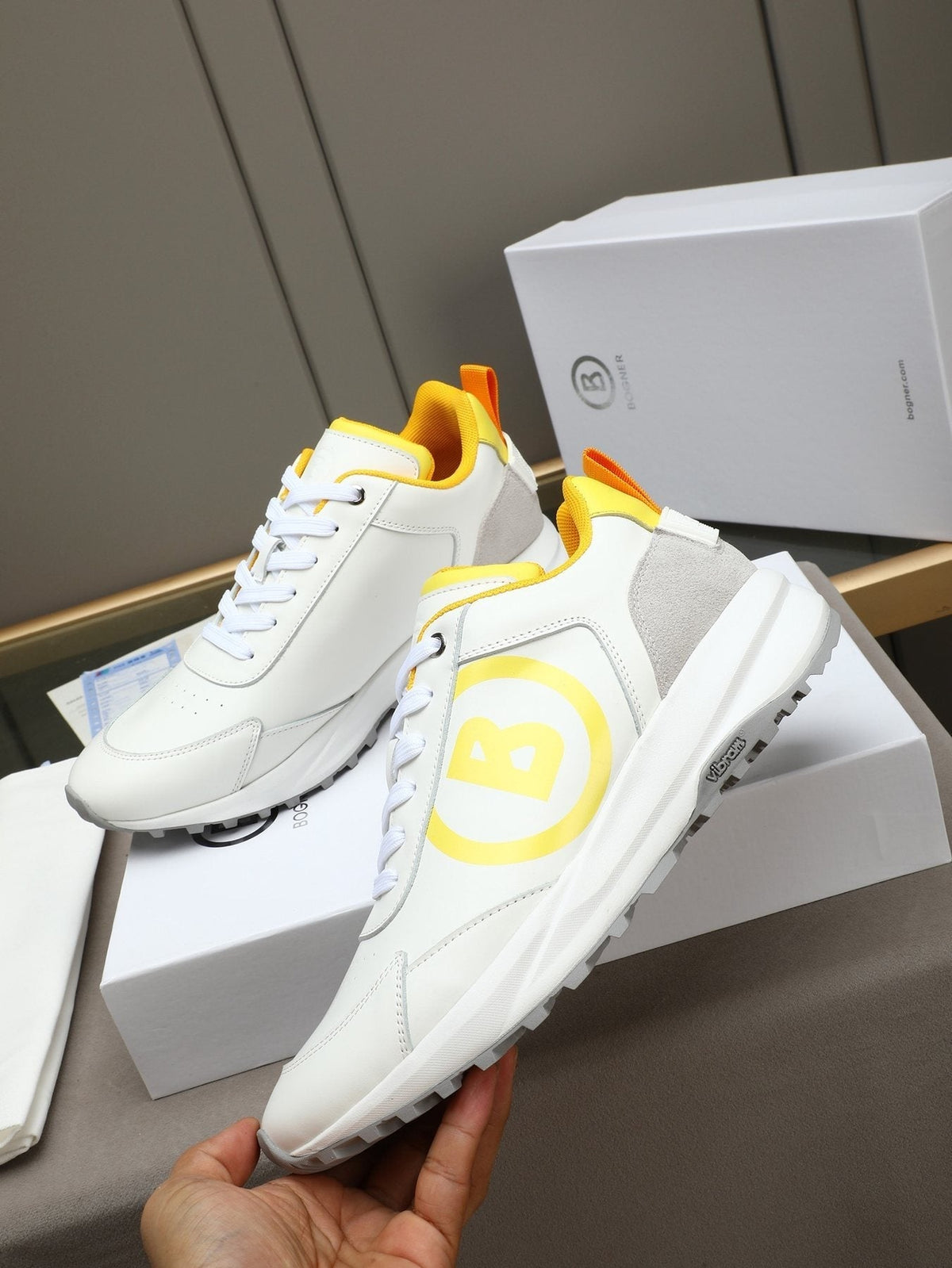 BOGNER B Emblem Low-Top Sneakers
