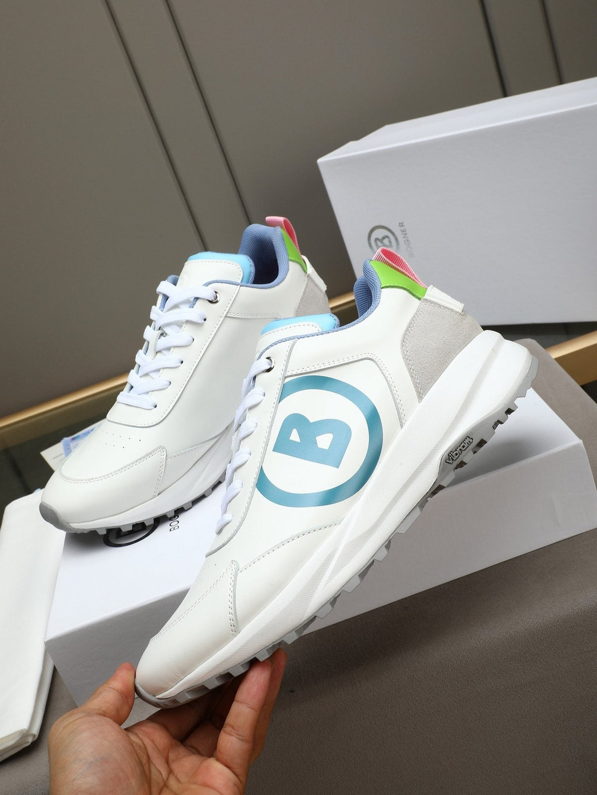 BOGNER B Emblem Low-Top Sneakers
