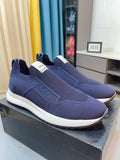 BOSS Knit-Look Slip-On Sneakers