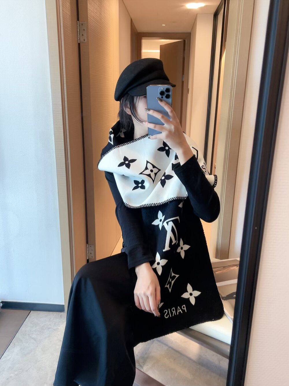Louis Vuitton Reversible Monogram Scarf