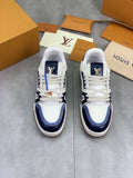 Louis Vuitton Panel-Trim Low-Top Sneakers
