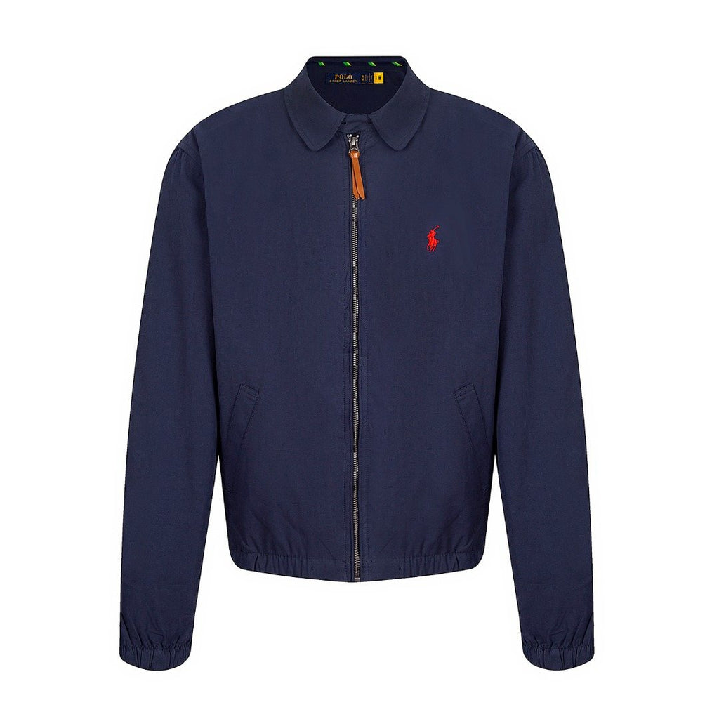 Ralph Lauren Cotton Zip-Front Coach Jacket