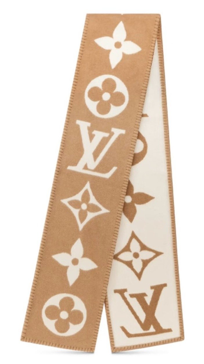 Louis Vuitton Oversized Monogram Fashion Scarf