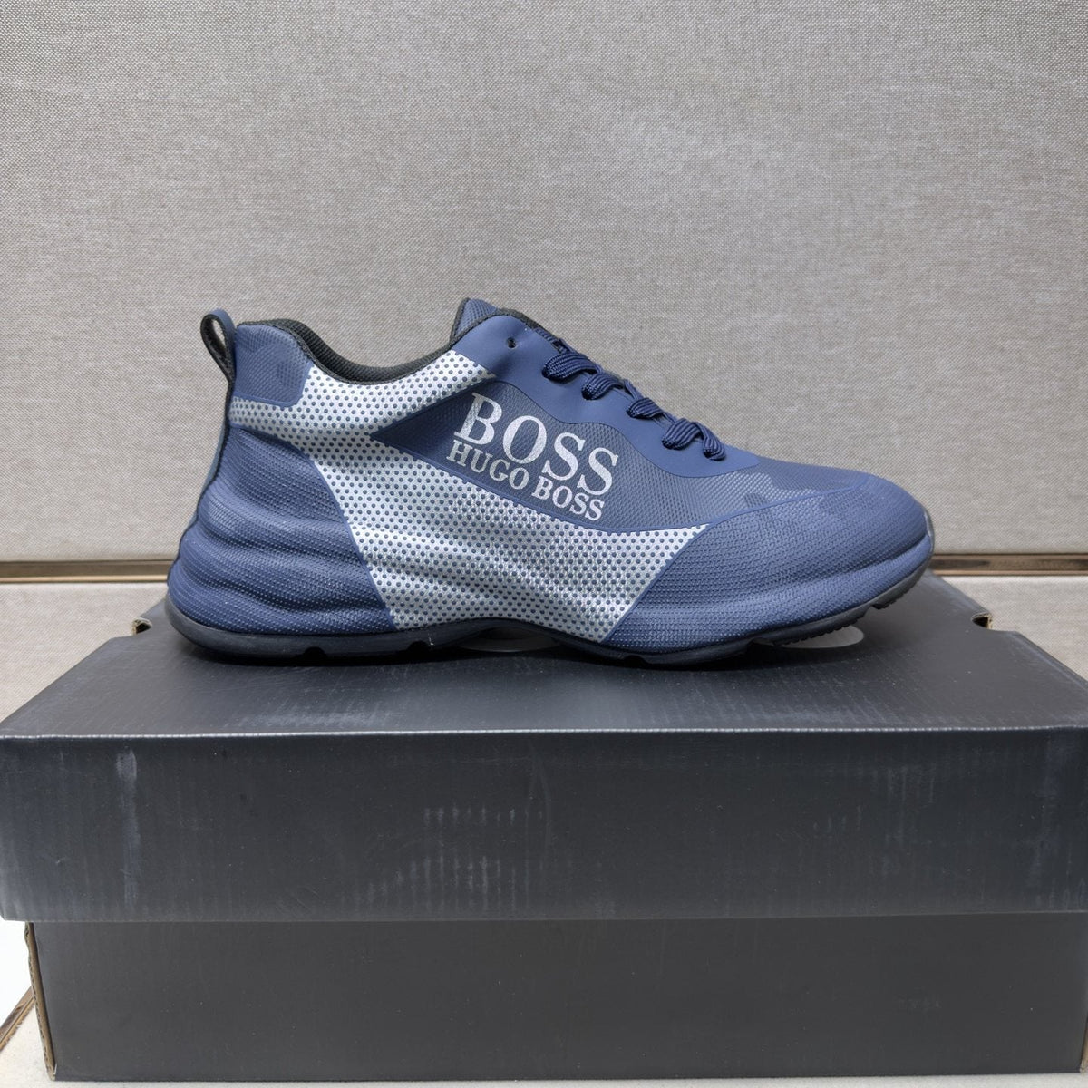 Hugo Boss Men's Mesh-Panel Sneakers