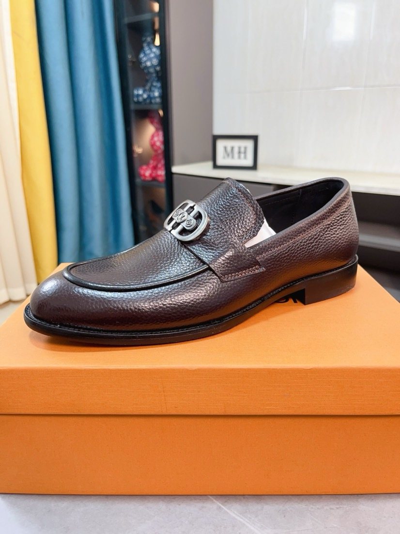 Louis Vuitton Textured Bit Loafers