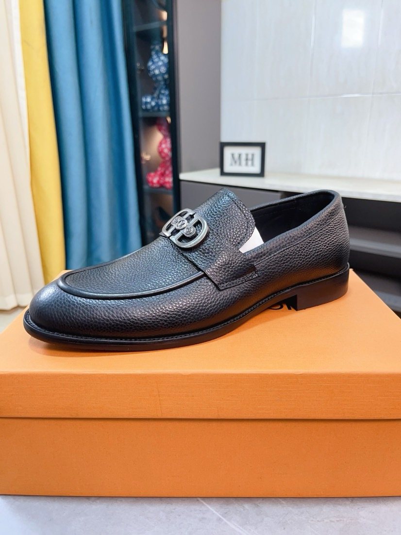 Louis Vuitton Textured Bit Loafers