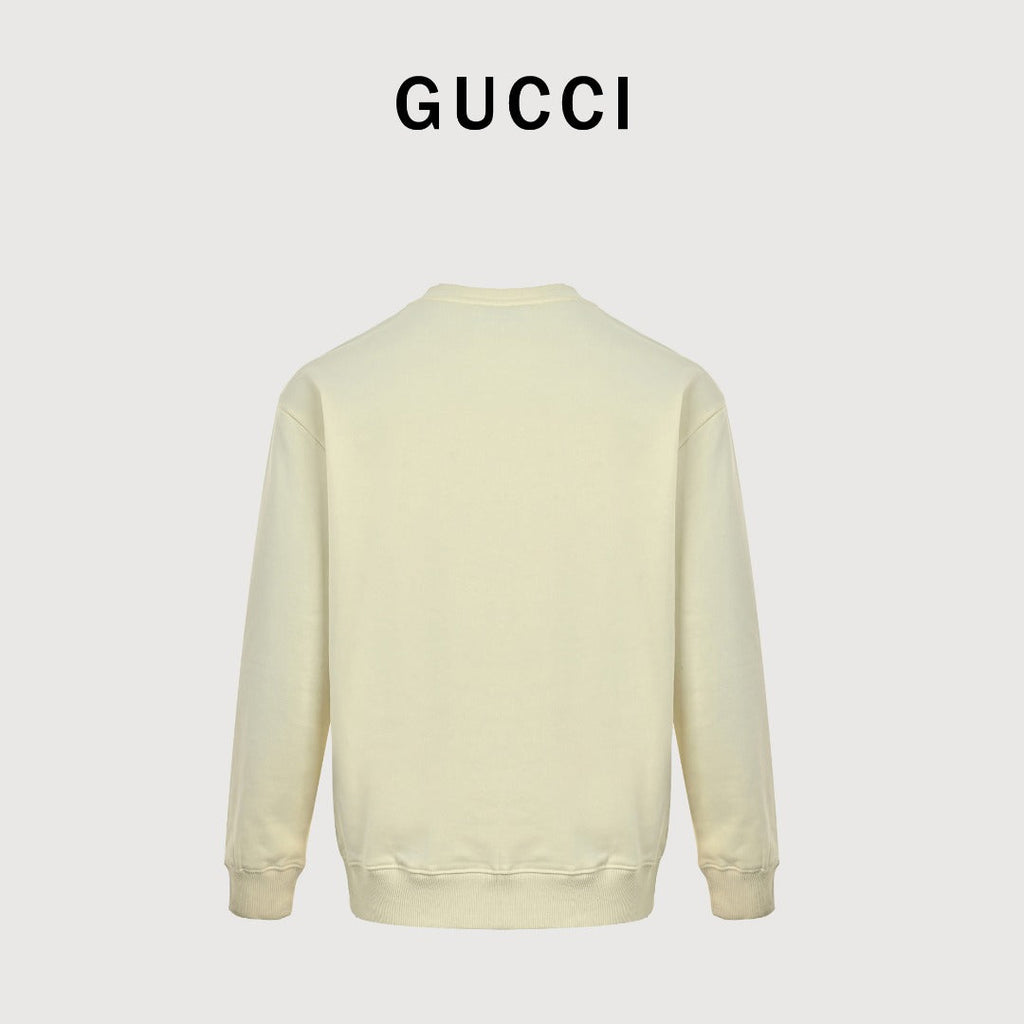 Gucci Whimsical Cartoon Dog Series Crewneck Sweatshirt
